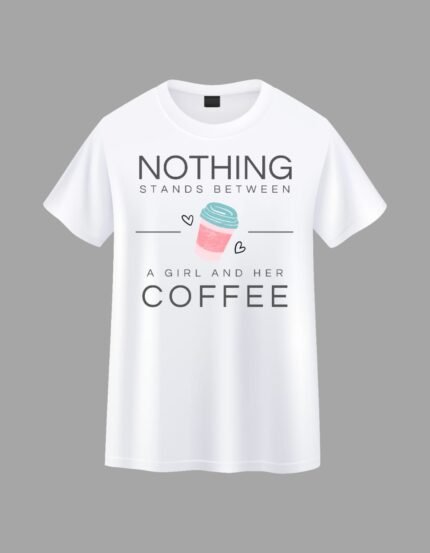 T-shirt for coffee lovers (girls)