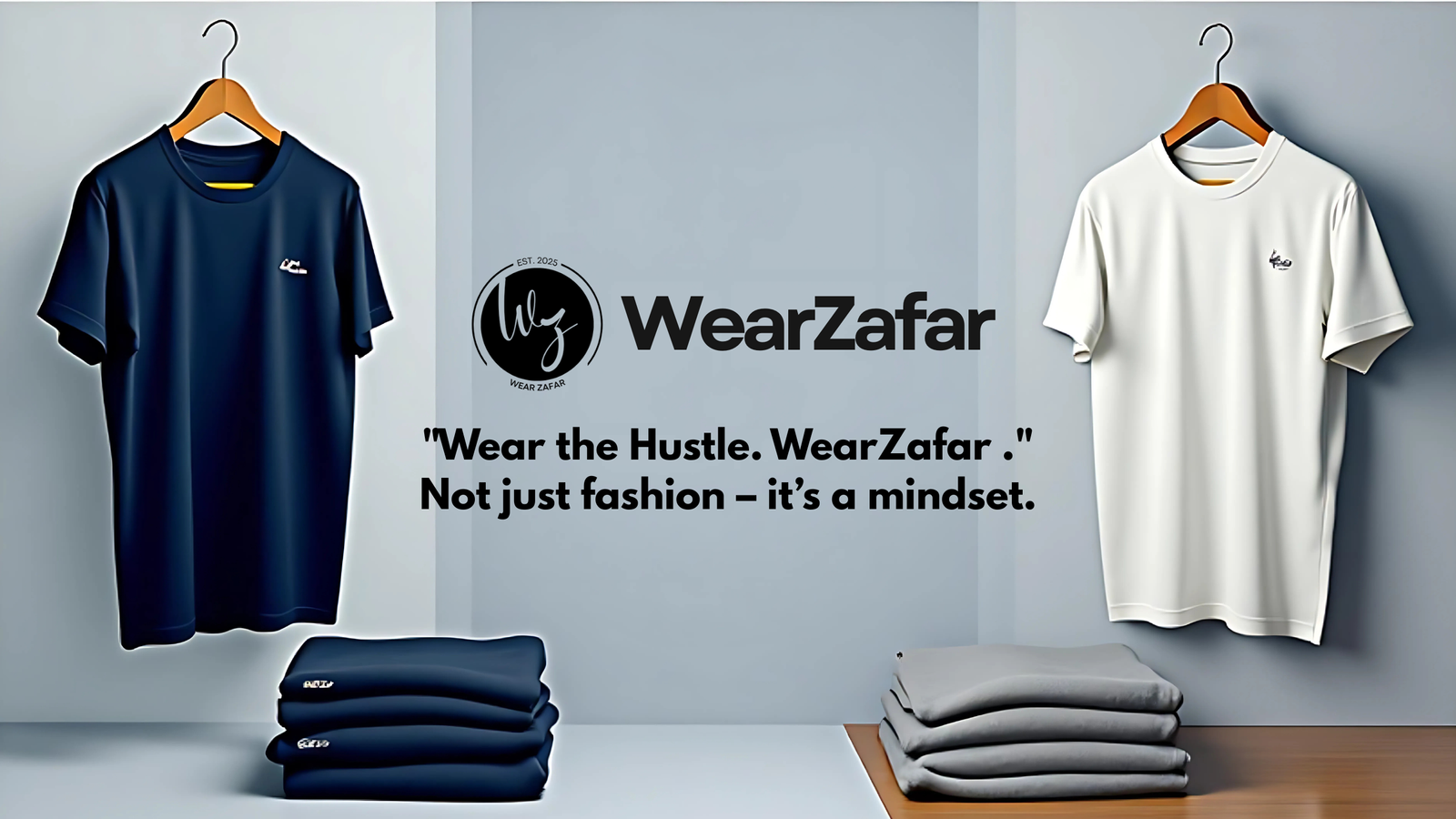 T-shirts, hustle wear, premium cotton, inspirational printed tees, stylish T-shirts for men and women, https://wearzafar.com/